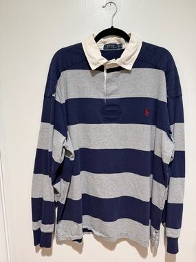 Vintage rugby polo long sleeve